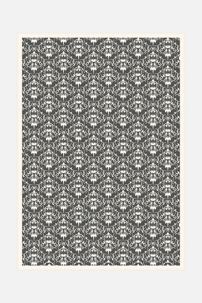 Batman™ Damast Basalt Teppich - Teppana