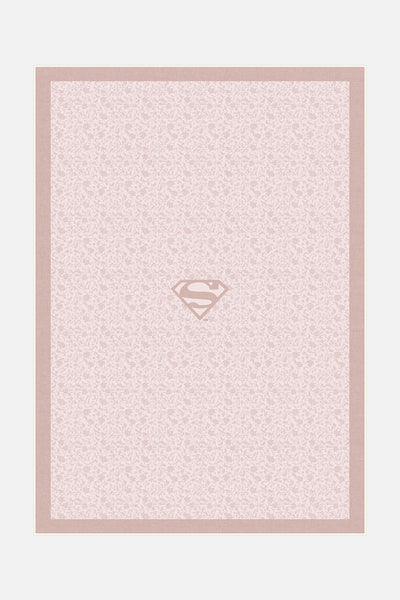 Supergirl™ Floral Rosa Teppich - Teppana