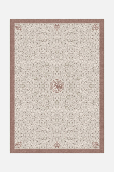 Haus Targaryen™ Rostrot Teppich - Teppana